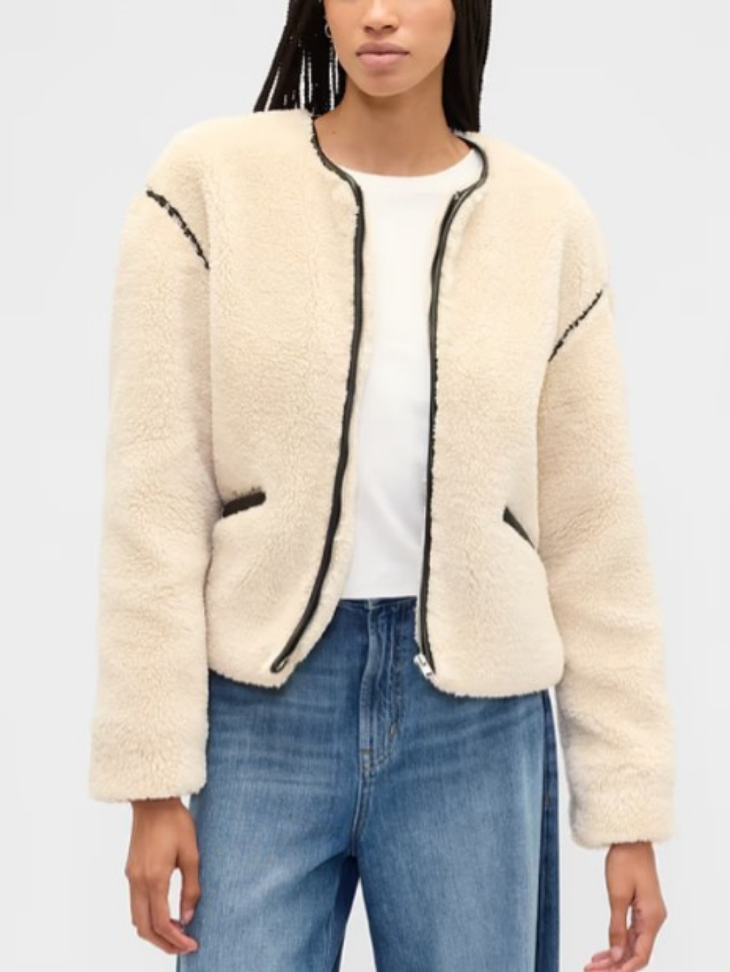 Gap Relaxed Sherpa Jacket